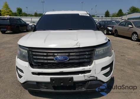 2016 Ford Explorer Police Interceptor from USA, damaged, VIN 1FM5K8AR3GGC95703